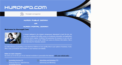 Desktop Screenshot of huronpd.com